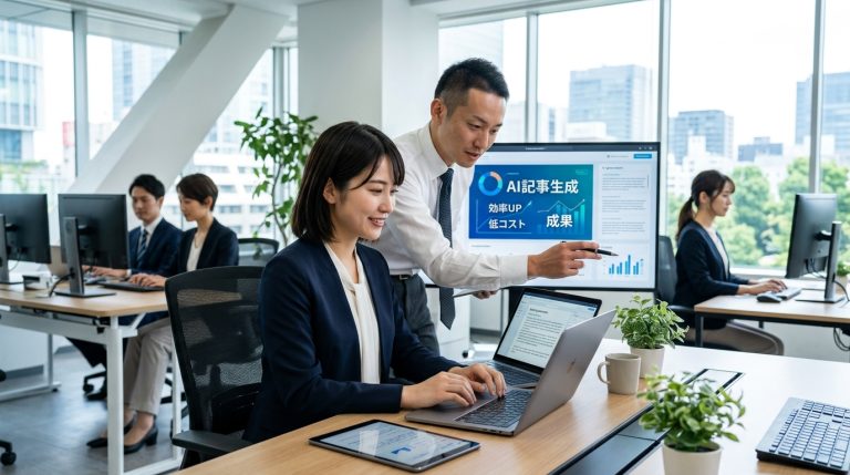 AI記事生成は1記事数十円｜コスパ最強の理由と選び方