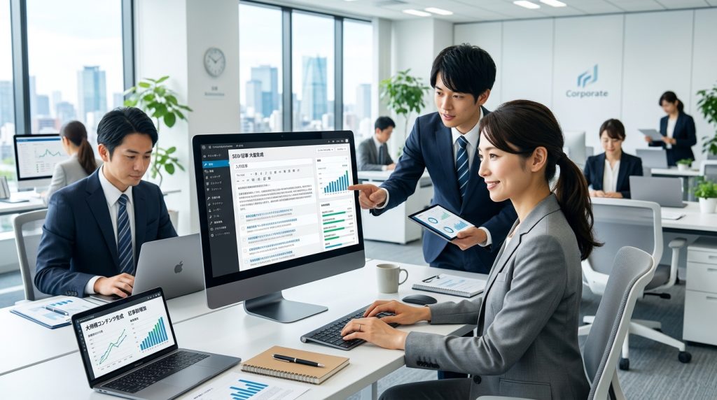 SEO記事を大量生成する方法｜AI活用で品質を保つコツ