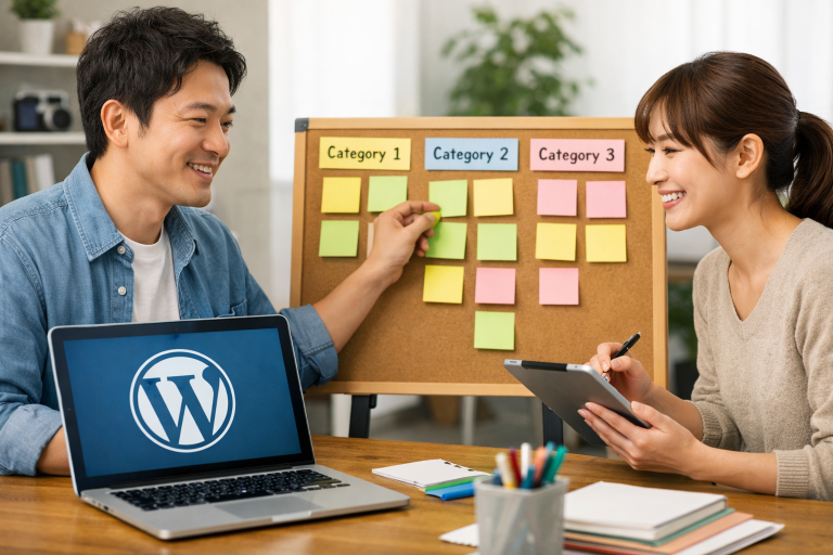 WordPressカテゴリー整理の手順とSEO対策